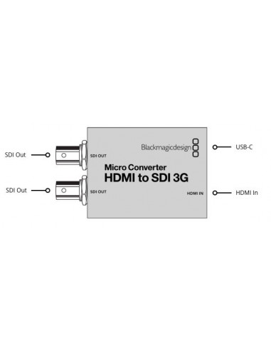 BLACKMAGIC Micro Converter 3G - HDMI to SDI wPSU avec alim