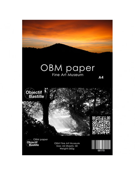 PAPIER OBM Fine Art Museum 260g A4 50 feuilles