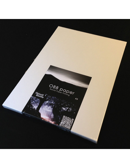 PAPIER OBB Baryta White 310g A3 25 feuilles