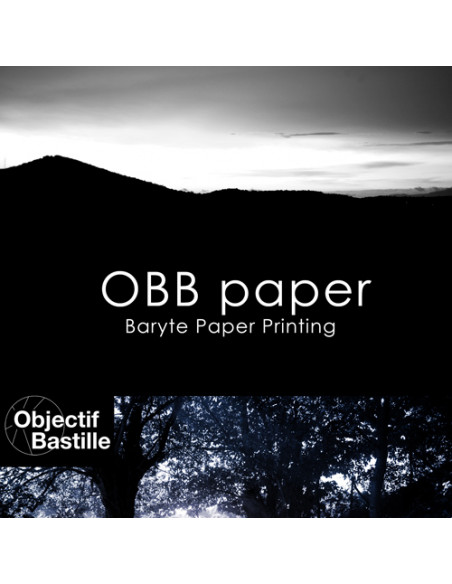 PAPIER OBB Baryta White 310g A2 25 feuilles