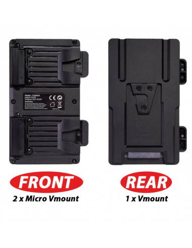 ADAPTATEUR STARBLITZ V mount pour batteries micro V mount