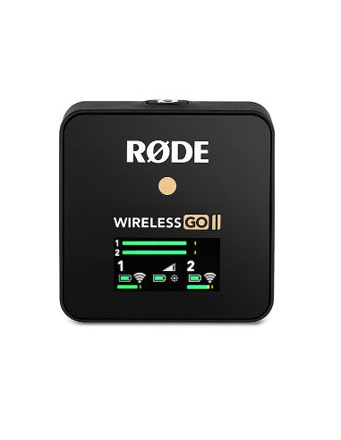 MICRO CRAVATE RODE WIRELESS GO II KIT 2 EMETTEURS + RECEPTEUR NOIR