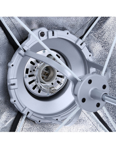 Softbox 60x60CM Parapluie GODOX avec nid d'abeilles monture Bowens SB-UBW