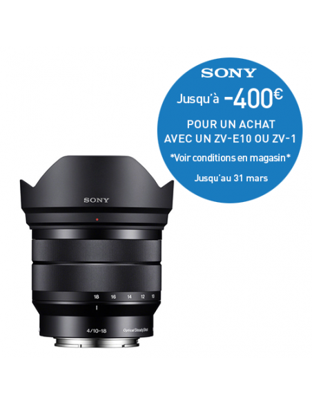 ZOOM SONY 10-18/4 SEL OSS