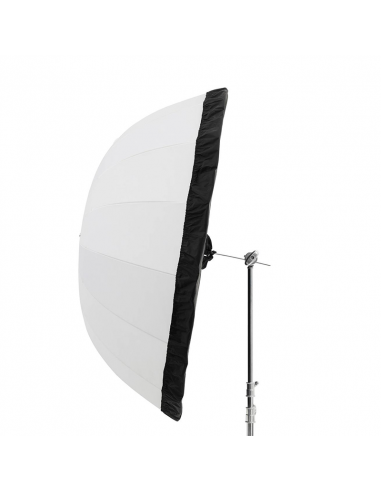 REFLECTEUR ARGENT / NOIR GODOX P/PARAPLUIE PARABOLIQUE 105CM DPU-105BS