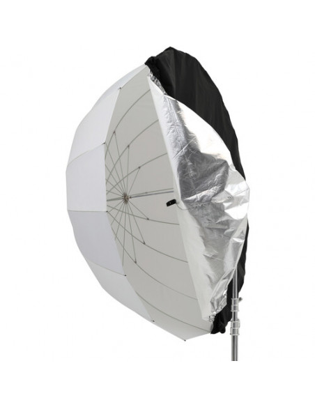 REFLECTEUR ARGENT/ NOIR GODOX P/PARAPLUIE PARABOLIQUE 85CM DPU-85BS