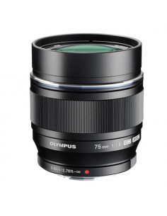 OBJECTIF OLYMPUS ZUIKO DIGITAL PEN/OM-D 75/1.8 noir
