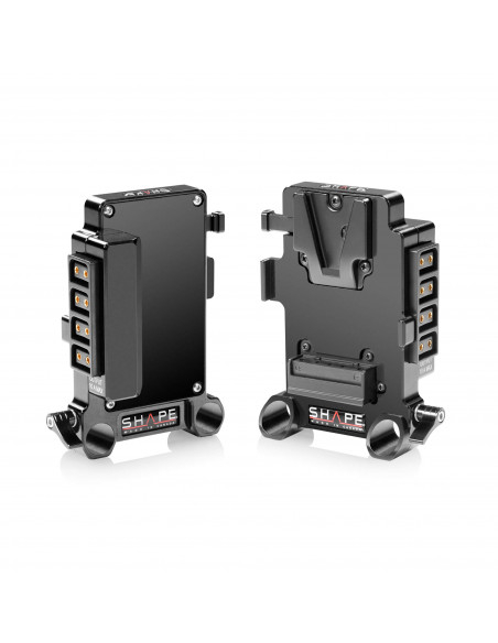 PLAQUE V-MOUNT SHAPE POUR TIGE 15 4xD-TAP MDTVM