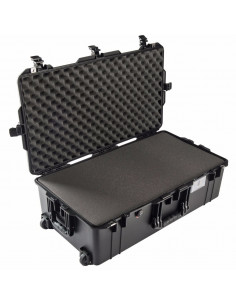 VALISE PELI AIR 1615B/NOIRE+MOUSSE+ROULETTES NOIR