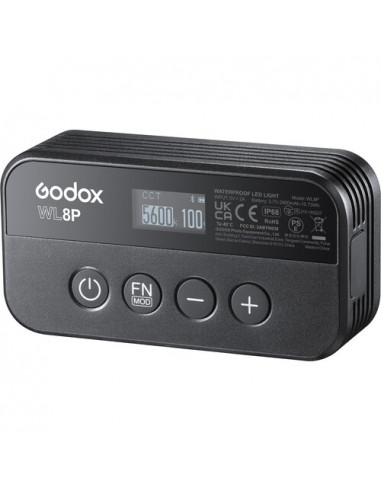Torche GODOX WL8P Waterproof 10W-IP68 -2700-8500K
