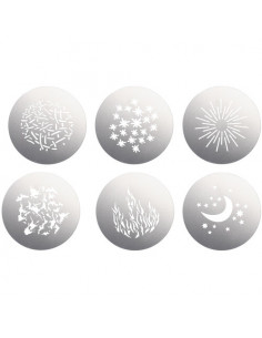kit de 6 Gobos GODOX pour Spotlight VSA-GS1 (siez B)