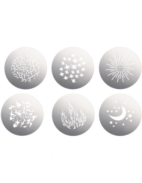 kit de 6 Gobos GODOX pour Spotlight VSA-GS1 (siez B)