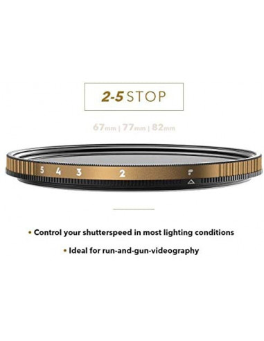 その他 Peter Mckinnon 2-5 STOP ND Filter 67mm ND Filter 2-5 stops PolarPro Variable Peter McKinnon