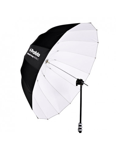 PARAPLUIE PROFOTO DEEP L BLANC 130cm- 100977