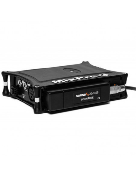 BLOC ADAPTATEUR SOUND DEVICE HIROSE 4 BROCHE - MIXPRE-3/6