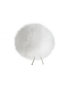 BONNETTE POILS WINDBUBBLES BLANC 35mm pr COS-11+WS (5 à 8mm) BBL-BL02B