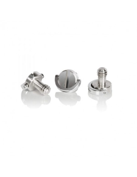 LOT DE VIS SHAPE DRS14 1/4-20 d-ring camera screws 3-pack