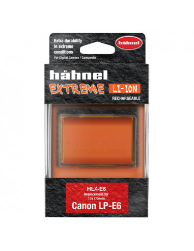 BATTERIE HAHNEL COMPATIBLE CANON LP-E6N EXTREME