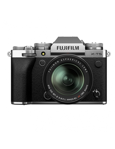 BOITIER FUJI X-T5 SILVER +18-55/2.8-4 R OIS