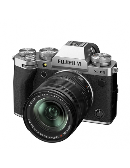 BOITIER FUJI X-T5 SILVER +18-55/2.8-4 R OIS