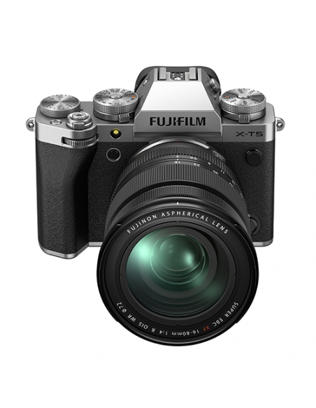 BOITIER FUJI X-T5 SILVER + 16-80/4 OIS WR