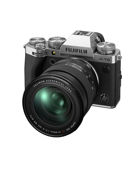 BOITIER FUJI X-T5 SILVER + 16-80/4 OIS WR