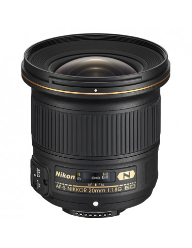 OBJECTIF NIKON AF S 20/1.8 G ED