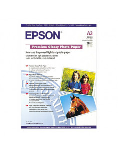PAPIER EPSON PREMIUM GLOSSY A3+/20F (C13S041316)