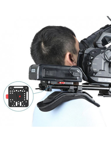 PLAQUE DE FIXATION V LOCK SMALLRIG 1846C