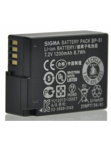 BATTERIE SIGMA BP-51 pour fp