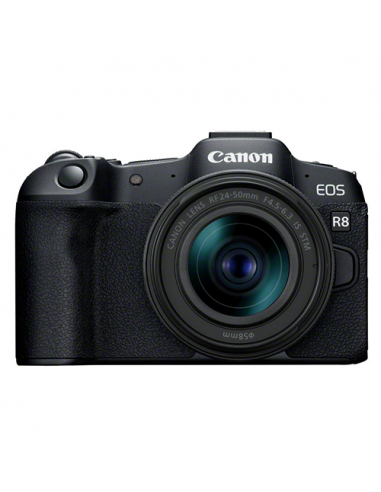 BOITIER CANON EOS R8 + 24-50/4.5-6.3 RF IS STM