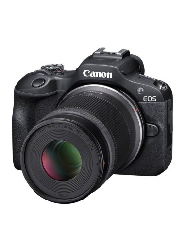 BOITIER CANON EOS R100 + 18-45 IS STM + 55-210/5-7.1 RFS IS STM