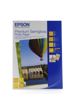 PAPIER EPSON PREMIUM SEMI-GLOSSY A4/20F