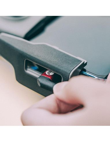 CABLE PGY USB-A LIGHTNING 35CM