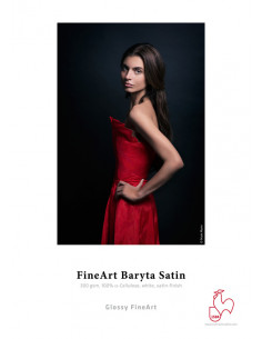 PAPIER HAHNEMUHLE FINE ART BARYTE satin 300GRS A3+ 25f