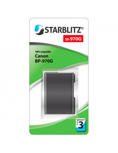 Batterie Starblitz Canon BP-970 7800mAh