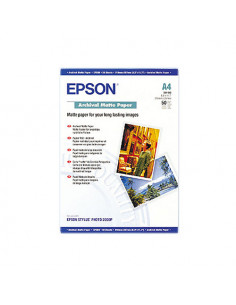 PAPIER EPSON MAT ARCHIVAL A4/50F