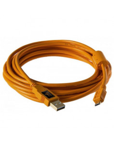 CABLE Tethertools USB2 /MICRO B  serie :SONY A7  4.5M ORANGE