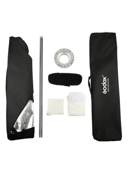 Softbox 40x 180cm GODOX avec nids d'abeilles monture Bowens