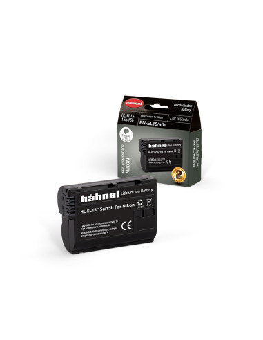 BATTERIE HAHNEL HL-EL15 COMPATIBLE NIKON EN-EL15