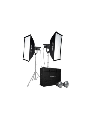 KIT NANLITE 2 LED FS300B  en valise (complet)