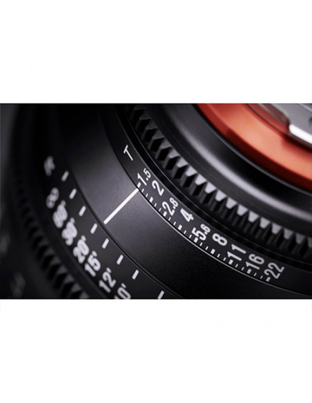 Objectif XEEN Prime 85mm T1,5 Canon EF echelle Imperial