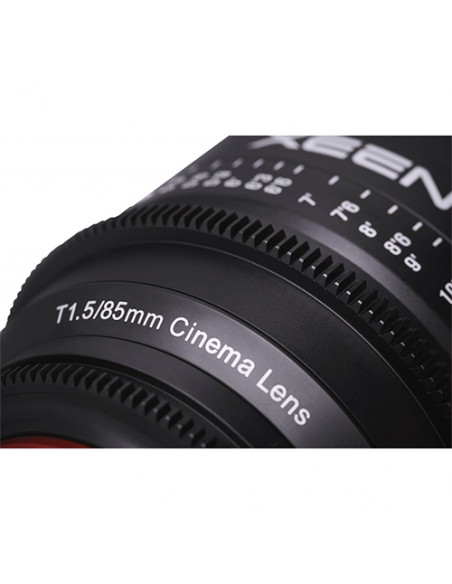 Objectif XEEN Prime 85mm T1,5 Canon EF echelle Imperial