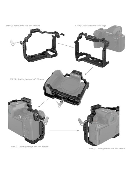 CAGE SMALLRIG 4022 POUR PANASINIC S5II/S5IIX/G9 MK2