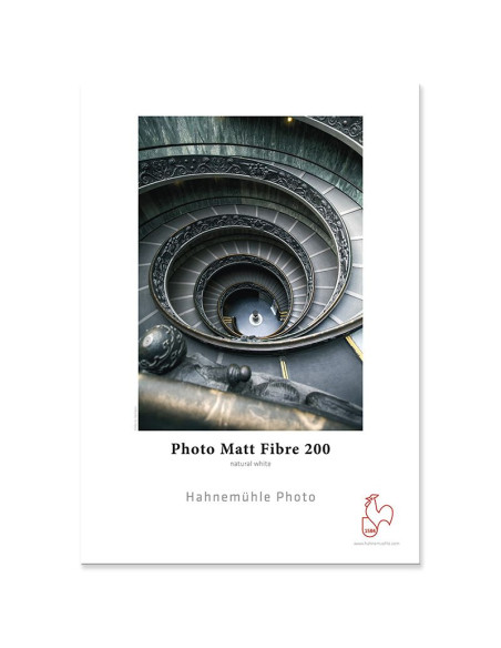 PAPIER HAHNEMUHLE PHOTO MATT FIBRE 200GRS 17"x30m