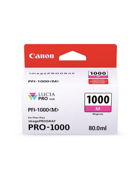 CARTOUCHE CANON PFI-1000M MAGENTA PRO-1000