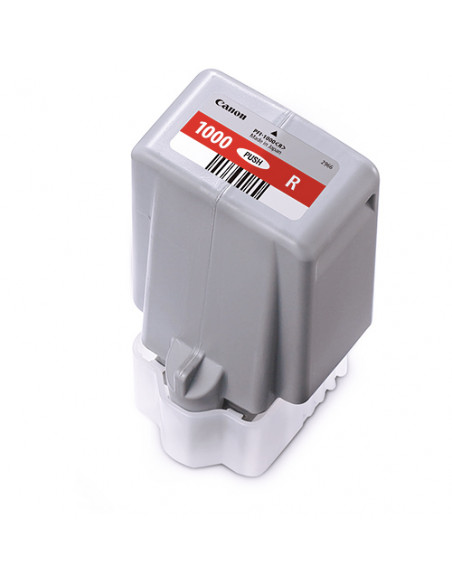 CARTOUCHE CANON PFI-1000R ROUGE PRO-1000