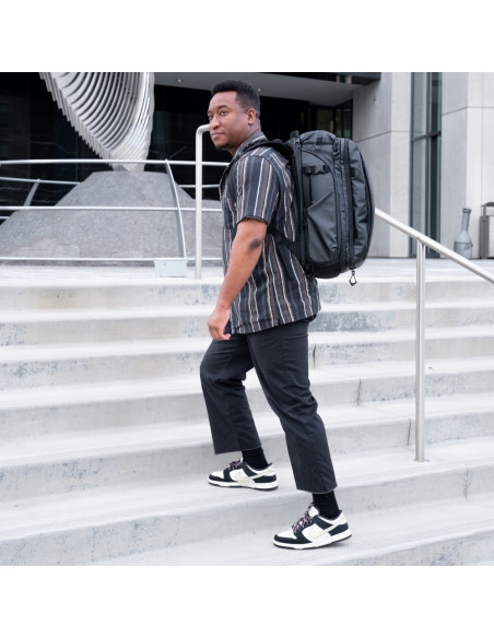 SAC A DOS WANDRD TRANSIT TRAVEL BACKPACK 45L BLACK BUNDLE