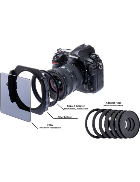 KIT DE BAGUE HOYA ADAPT FILTRE 52-86MM