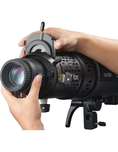 Spotlight GODOX projection LED avec lentille 85° (series LA, M, SL ) BLP